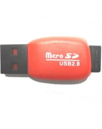 Lector Adaptador Memoria Micro SD a USB Crebus - Envío Gratuito