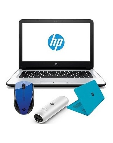 Notebook HP 14-af196la + Mouse HP X3000 - Envío Gratuito