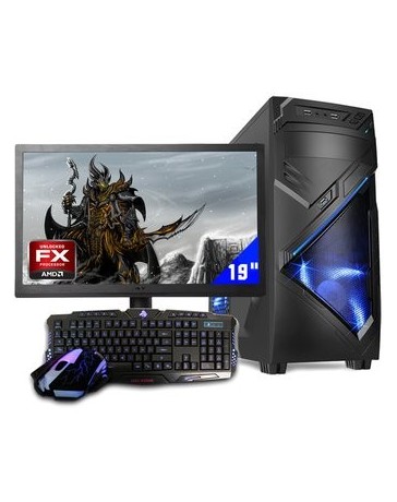 Computadora SMX Gamer CPU AMD FX6 HDD 2TB RAM 16GB - Envío Gratuito