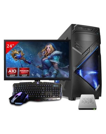 Computadora CPU AMD A10 DD 2TB 120 SSD - Envío Gratuito