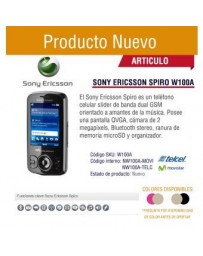 Reacondicionado Celular Sony W100A Para Compañía Telcel - Envío Gratuito