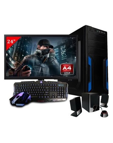 Computadora Gamer Cpu AMD A4 - Envío Gratuito