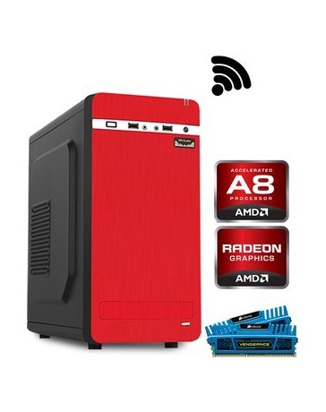 Computadora CPU AMD A8 Radeon R7 HDD 2TB - Envío Gratuito