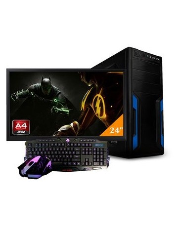 Computadora Gamer Cpu AMD A4 Dual-core - Envío Gratuito