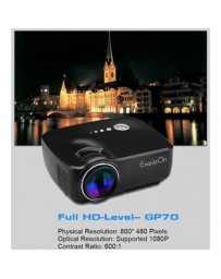 Exquizon GP70 Proyector 1080P 1200 Lumens - Envío Gratuito