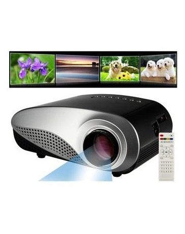 Vara Proyector Multimedia Mini LED (negro) - Envío Gratuito