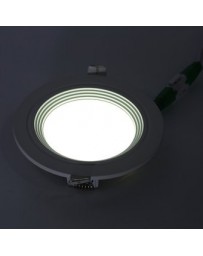 ER AC85-265 5W blanca luz del panel de techo redondo - Envío Gratuito