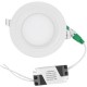 EH AC85-265 5W blanca luz del panel de techo redondo - Envío Gratuito
