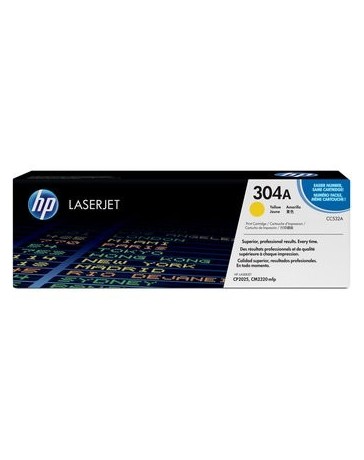 Cartucho De Tóner HP 304A Amarillo - Envío Gratuito