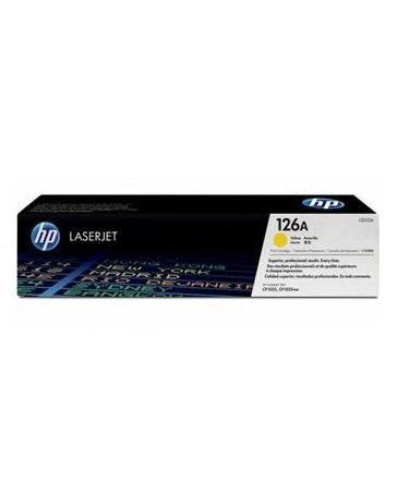 Cartucho De Toner HP 126A Amarillo - Envío Gratuito