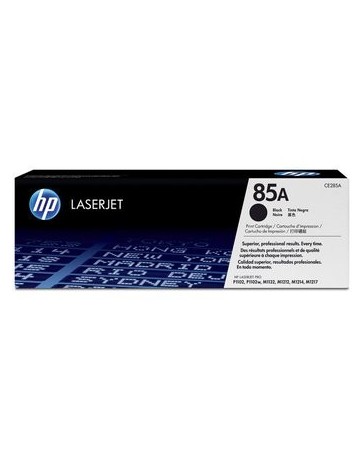 Cartucho de Tóner HP 85A Negro, Modelo, CE285A. - Envío Gratuito