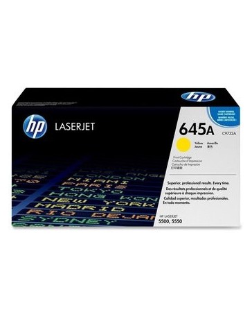 Cartucho De Toner HP 645A Amarillo - Envío Gratuito