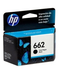 Cartucho de Tinta HP 662 Negro, Modelo, CZ103AL - Envío Gratuito