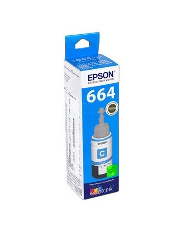 Botella de Tinta Cian Epson, Modelo, T664220 - Envío Gratuito