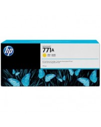 Cartucho de Tinta HP 771A Amarillo, Modelo, B6Y18A, 775 ml. - Envío Gratuito