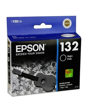 Cartucho de Tinta Epson 132 Negro, Modelo, T132120 - Envío Gratuito