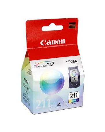 Cartucho De Tinta Canon Color Modelo, CL-211 2976B017AA - Envío Gratuito
