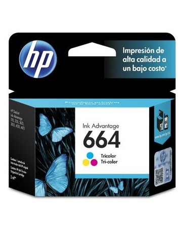 Nuevo Cartucho original de tinta tricolor HP 664 Advantage - Envío Gratuito