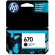 Cartucho De Tinta HP 670 Negro - Envío Gratuito