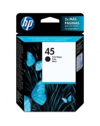 Cartucho de Tinta HP 45-Negro - Envío Gratuito