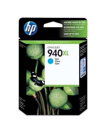 Cartucho de Tinta HP 940XL de Alto Rendimiento-Cyan. - Envío Gratuito