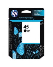 Cartucho De Tinta HP 45 51645A Negro - Envío Gratuito