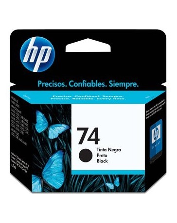 Cartucho de Tinta HP 74-Negro. - Envío Gratuito