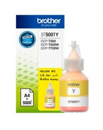 Botella Tinta Amarillo Brother Bt5001y +C+ - Envío Gratuito