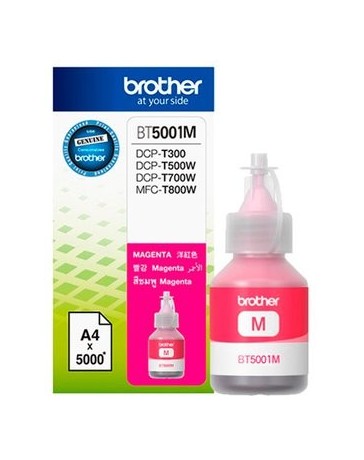 Botella Tinta Magenta Brother Bt5001m +C+ - Envío Gratuito