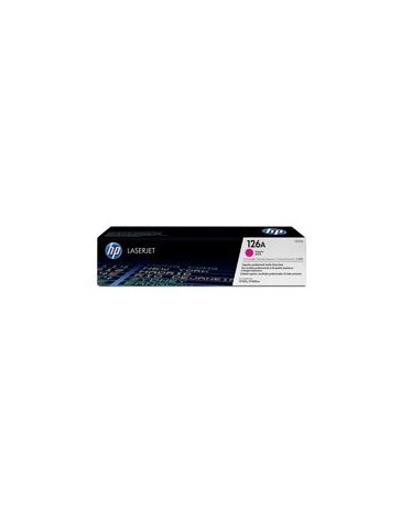 Toner Hp Magenta 126A P/Cp1025- 2,000 Paginas - Envío Gratuito