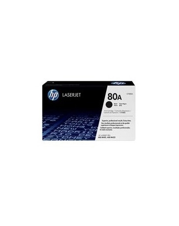 Toner Hp Negro 80A Para Laserjet M401,M425- 2,700 Paginas - Envío Gratuito