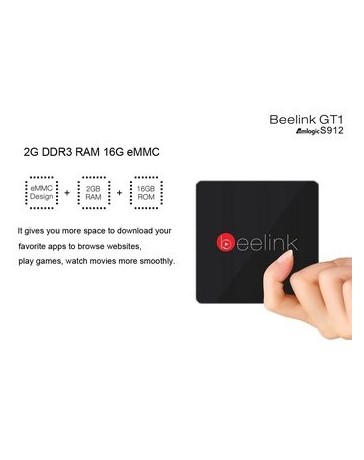 Beelink GT1 TV Box Amlogic S912 Octa Core 2GB+16GB - Envío Gratuito