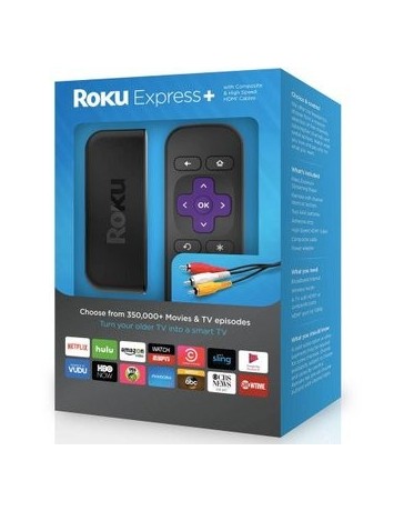 Nuevo Nuevo! Roku Express+ (PLUS) - Streaming Player - Envío Gratuito