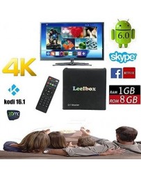 2017 Leelbox Q1 Master Android TV Box Android 6.0 S905X - Envío Gratuito