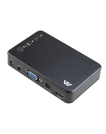 AGPTEK 1080P HD HDMI AV VGA Media Player Black - Envío Gratuito