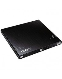 Dvd Writer Slim Externo Lite-On 8X Usb (Ebau108-1), Negro - Envío Gratuito