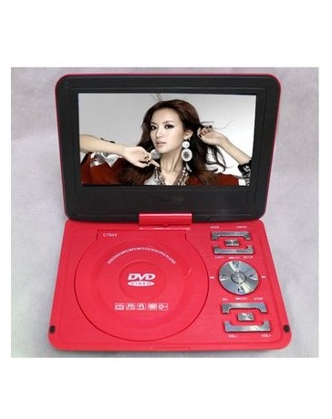 Tv Portatil Pantalla Lcd 9 A Color Con Dvd Radio Juegos - Envío Gratuito