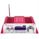 HY - 3006 Hi-Fi estéreo de automóvil Amplifier_-RED - Envío Gratuito