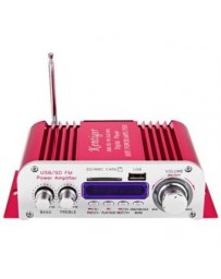 HY - 3006 Hi-Fi estéreo de automóvil Amplifier_-RED - Envío Gratuito