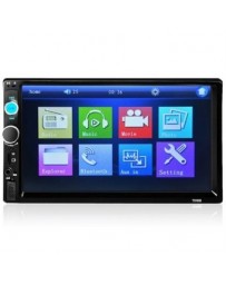 7010B Bluetooth V2.0 coche MP5 Audio Player_-NEGRO - Envío Gratuito