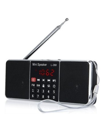 El altavoz de radio de FM reproductor de música L - 288 portátil - Envío Gratuito