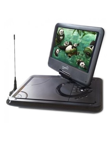 Tv Digital Dvd Portatil Pantalla Lcd 9 Pulgadas Usb - Envío Gratuito