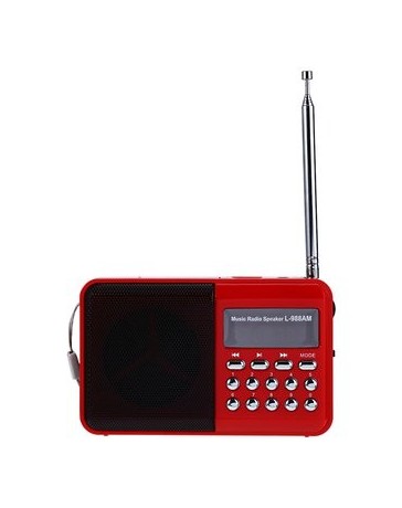 3C L - 988 Altavoz portable de la música de radio - Envío Gratuito