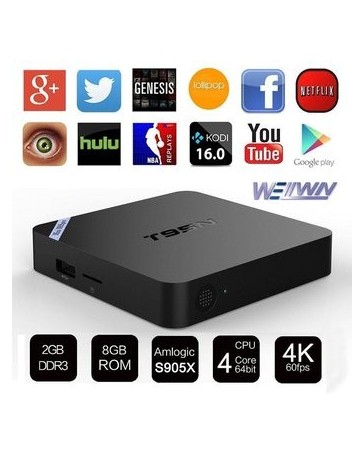 Louiwill T95N-mini TV S905 CAJA Quad-core 2G + 8G - Envío Gratuito
