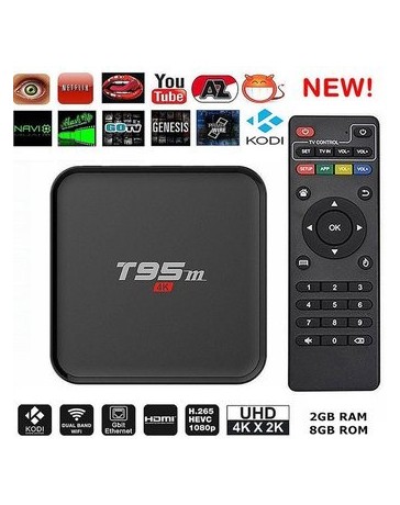 Louiwill [Nueva Versión Avanzada] T95M Android TV Box - Envío Gratuito