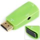 Adaptador HDMI A VGA Y Adaptador De Audio-Verde. - Envío Gratuito