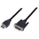 Manhattan Cable Video Hdmi - Dvi-D M-M 1.8M - Envío Gratuito