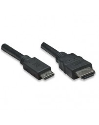 Nuevo Manhattan Cable Video Hdmi Mini -Hdmi 1.8M Bolsa - Envío Gratuito
