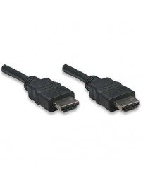 Nuevo Cable de Video HDMI de Alta Velocidad 3.0m - Manhattan - Envío Gratuito