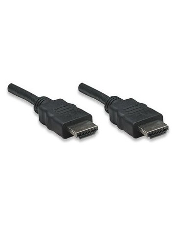 Nuevo Cable de Video HDMI de Alta Velocidad 3.0m - Manhattan - Envío Gratuito
